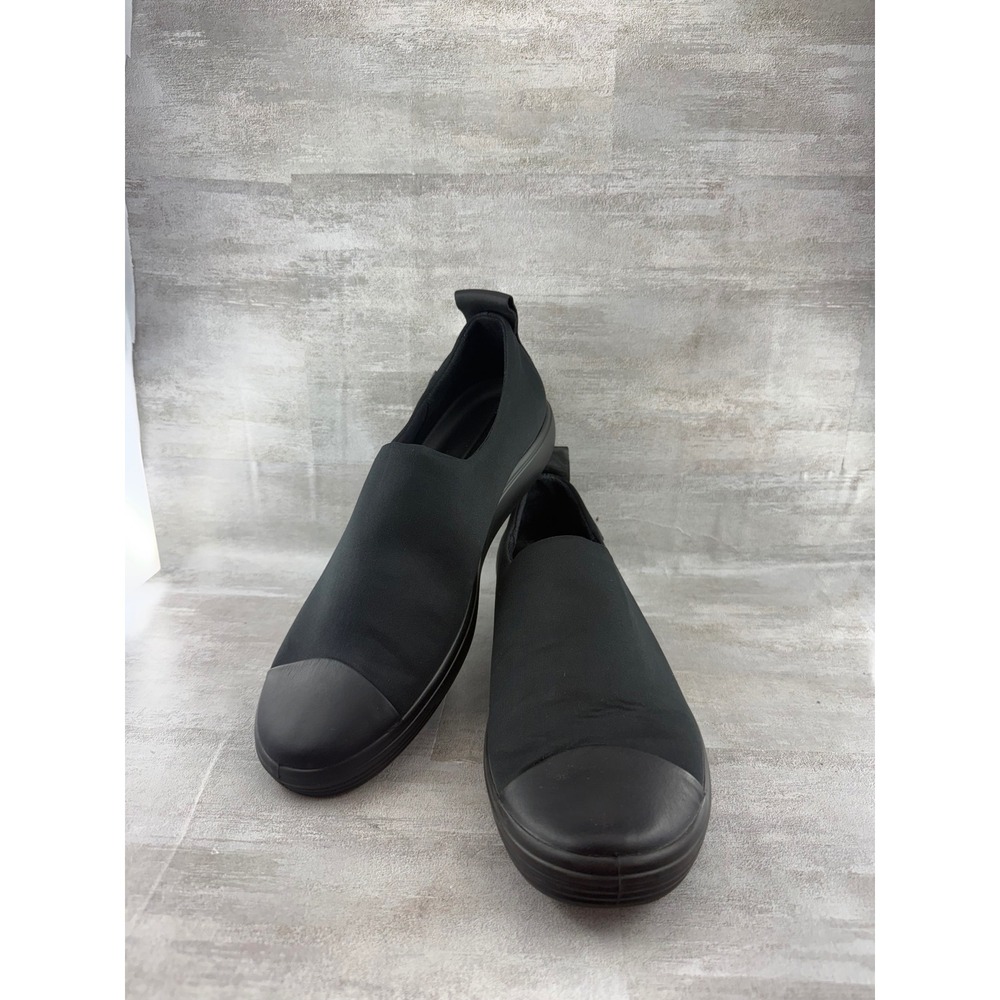 Ecco Soft 7 Gore-Tex Black Slip On Sneakers 440423-51094 Women Size 10 EU 41